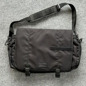 5.11 Tactical Gear Messenger Bag Black One Size Laptop MOLLE Shoulder Strap